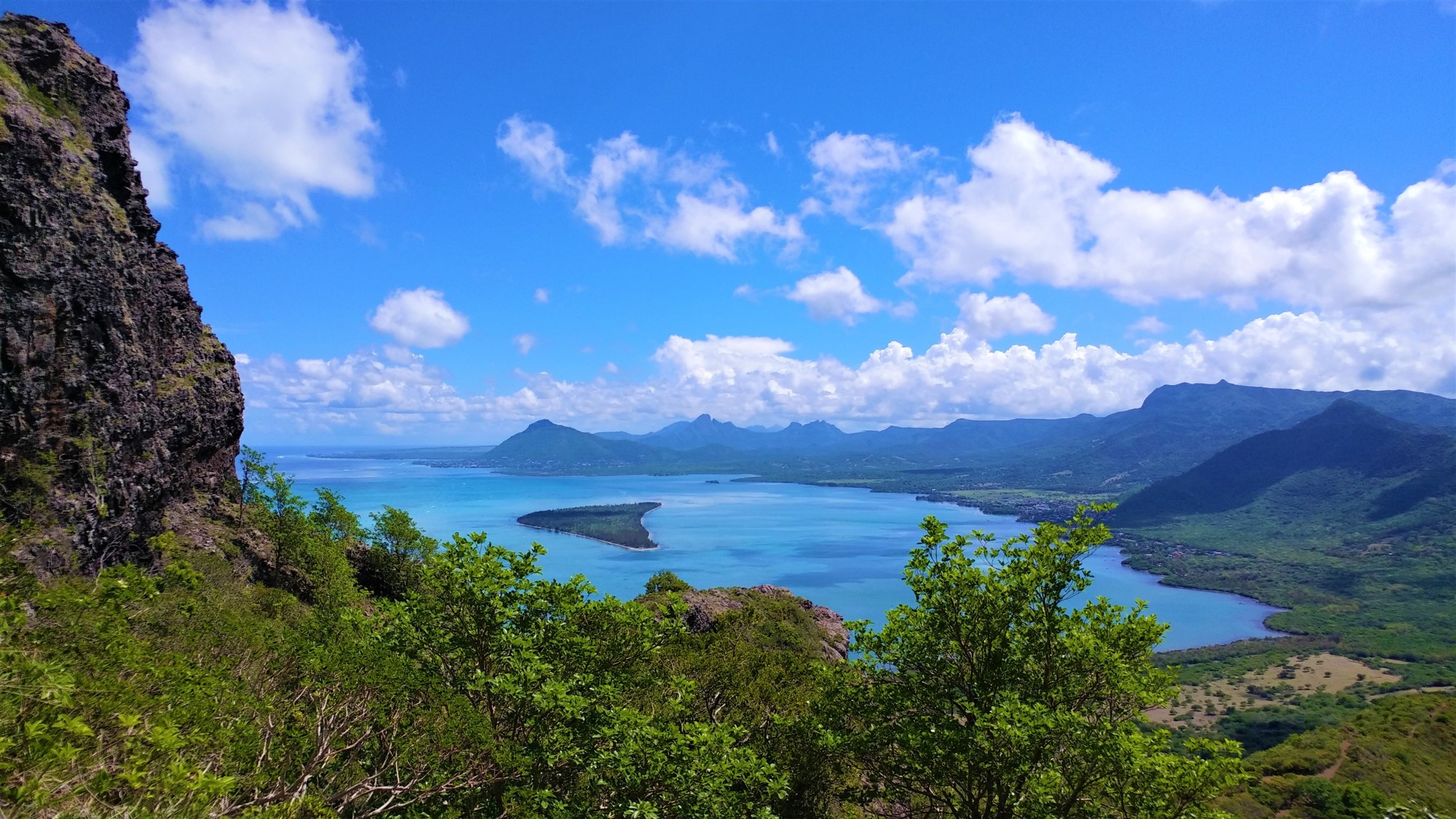 Le Morne Brabant view