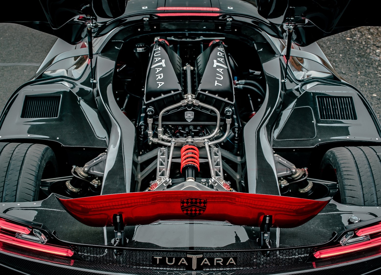 SSC Tuatara Engine Bay